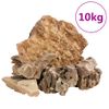 Piedras De Dragón Marrón 10 Kg 5-30 Cm Vidaxl