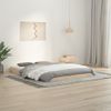 Estructura De Cama Madera Maciza De Pino 135x190 Cm