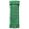 Colchón De Camping Autoinflable Con Almohada 1 Persona Verde Vidaxl