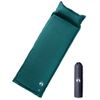 Colchón De Camping Autoinflable Con Almohada 1 Persona Verde Vidaxl