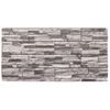 Paneles De Pared 3d 10 Unidades Eps Gris Claro 100x50 Cm Vidaxl