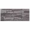 Paneles De Pared 3d 14 Unidades Eps Gris Antracita 100x25 Cm Vidaxl