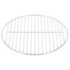 Rejilla De Parrilla Bbq Redonda Acero Inoxidable 304 Ø34,5 Cm Vidaxl