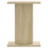 Soportes Altavoces 2 Uds Madera Roble Sonoma 30x30x40 Cm Vidaxl