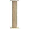 Soportes Altavoces 2 Uds Madera Roble Sonoma 30x30x95 Cm Vidaxl