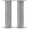 Soportes Altavoces 2 Uds Madera Gris Sonoma 30x30x95 Cm Vidaxl