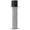 Soportes Altavoces 2 Uds Madera Gris Sonoma 30x30x95 Cm Vidaxl