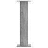 Soportes Altavoces 2 Uds Madera Gris Sonoma 30x30x95 Cm Vidaxl