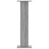 Soportes Altavoces 2 Uds Madera Gris Sonoma 30x30x95 Cm Vidaxl