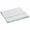 Bayetas 10 Uds Blancas Con Rayas Verdes 50x60 Cm Vidaxl