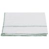 Bayetas 10 Uds Blancas Con Rayas Verdes 50x60 Cm Vidaxl