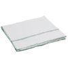 Bayetas 50 Uds Blancas Con Rayas Verdes 50x60 Cm Vidaxl