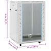 Rack De Servidores 15u 19" Ip20 Gris 53x40x80 Cm Vidaxl