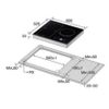 Samsung Placa De Inducción 60cm 3 Fuegos 6800w Negra - Nz63r7777bk