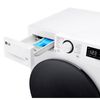 Lavadora Lg F4wr6010agw Blanco 10kg Ai 1400 A