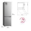 Combi Lg Gbp52pzncn1 Inox 2.03m C