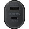 Samsung Dual Fast Car Charger 45w & 15w Ep-l5300xb Black