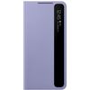 Funda Smart Clear View S21 Plus Violeta