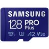 Tarjeta De Memoria Samsung Pro Plus 2021 128gb Microsd Xc/ Clase 10/ 160mbs