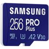 Tarjeta De Memoria Samsung Pro Plus 2021 256gb Microsd Xc/ Clase 10/ 160mbs