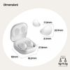 Samsung Galaxy Buds2 Auriculares True Wireless Stereo (tws) Dentro De Oído Llamadas/música Bluetooth Blanco