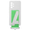 Funda Carcasa Samsung Galaxy A53 5g Con Correa Verde Silicone Cover Blanco