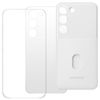 Carcasa Para Galaxy S23 Trasero Intercambiable Tarjetero Original Samsung Blanco