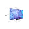 Samsung Series 8 Qe55q80catxxh Televisor 139,7 Cm (55') 4k Ultra Hd Smart Tv Wifi Gris