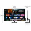 Samsung Smart Monitor M7 M70d Pantalla Para Pc 109,2 Cm (43') 3840 X 2160 Pixeles 4k Ultra Hd Lcd Negro