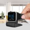 Base De Carga Para Apple Watch 38/40/42/44 Mm Night Stand De Spigen - Negra