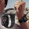 Carcasa Apple Watch 38/ 40 Mm 360ª Silicona + Trasera Policarbonato – Negro