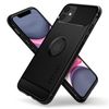 Carcasa Iphone 11 Silicona Antigolpes Carbono Rugerizado Armor Spigen Negro