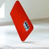 Funda Samsung Galaxy A32 Silicona Mate Mercury Rojo Metalizado