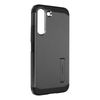 Carcasa Multicapa Samsung Galaxy S22 Spigen Tough Armor Negro Metálico