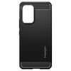 Samsung A535g Funda Efecto Carbono Spigen Rugged Armor Negro Esquinas Reforzadas