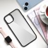 Carcasa Spigen Iphone 14 Plus Transparente Contorno Negro Antigolpes Híbrida