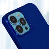 Funda Iphone 13 Pro Silicona Brillante Mercury Azul