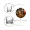 Set De 6 Vasos De Whisky Odin, Para Scotch, Bourbon, Old Fashioned - 330 Ml