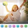 Reloj Despertador Digital Para Niños, Ceramarble Furni, Led Con Luz De Despertar, Función De Repetición, Sonidos Naturales De Alarma Rosa