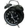 Reloj Despertador De Doble Campana, Ceramarble Furni, Alarma Fuerte De Estilo Antiguo De 10cm Con Luz Nocturna Para El Dormitorio