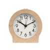 Reloj Despertador Matutino A Pilas, Ceramarble Furni, Función De Repetición Y Reloj De Viaje Luminoso De Madera