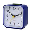 Reloj Despertador Analógico Silencioso Azul, Ceramarble Furni, Reloj Despertador Analógico Silencioso Sin Tictac Y Sonido Suave De Despertar