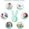 Reloj Despertador Infantil, Ceramarble Furni, Reloj Despertador En Forma De Conejo Con Inducción Y Luz Para Niños