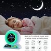 Reloj Despertador Educativo Infantil, Ceramarble Furni, Reloj Despertador Con Luz Nocturna De Búho Y Brillo Ajustable En 5 Colores