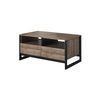 Mesa De Centro Arden 109x62x53 Crema & Gris