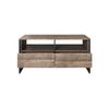 Mesa De Centro Arden 109x62x53 Crema & Gris