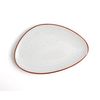 Plato Triangular Porcelana Terra 21cm