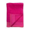 Toalla De Baño Shady Fucsia 90x160 370 G/m² Terciopelo Liso