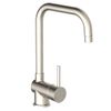 Grifo Mezclador De Lavabo Futura Acero Inoxidable Eisl