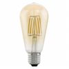 Bombilla Led De Estilo Vintage  E27 St64 11521, Ámbar Eglo